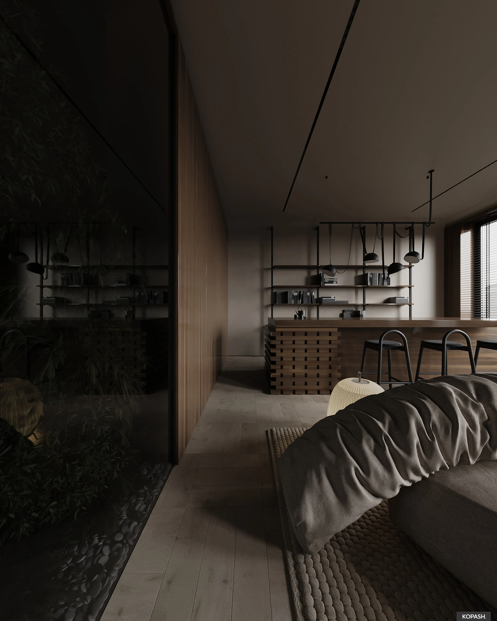 MOSKOVSKII 140, визуализация интерьера 15